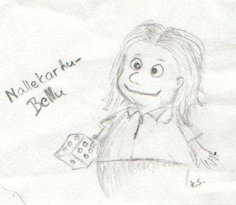 Drawn picture of me by Zeibutsu around summer 2001 I guess