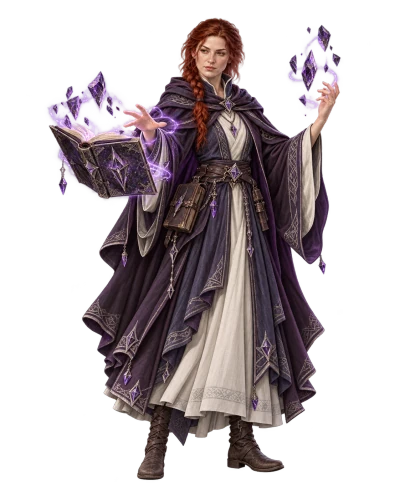 An illustrated member of Mages of Valkor