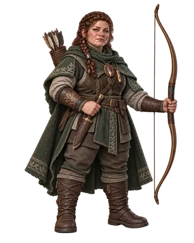 An illustrated member of Rangers of the Elements
