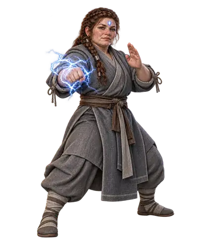 Dwarf monk