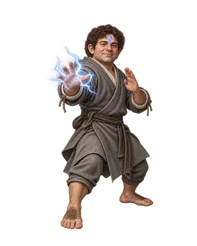 Halfling monk
