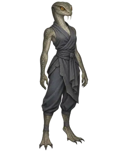 Snakeman traveller